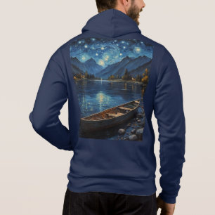 Sudadera "La deriva estrellada: Pesca bajo el Cosmos