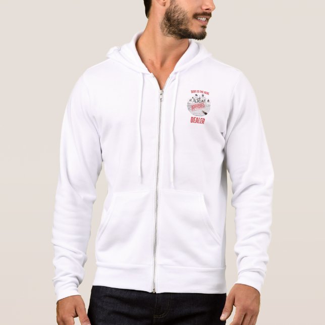Sudadera La Deuda Es El Verdadero Comerciante™ El Abuso Que (Anverso)