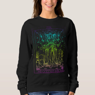 Sudadera La Diosa Hecate Tarot Card Triple Moon Witch