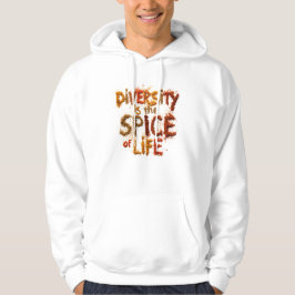 Sudadera La diversidad es la sal de la vida - Espacio segur