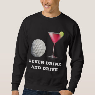 Sudadera La divertida bolera de golf Cosmopolitan nunca beb