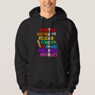 Sudadera La divertida definición de profesor inspira a educ
