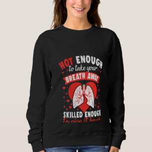 Sudadera La divertida escuela de terapia respiratoria me en
