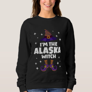 Sudadera La divertida familia de brujas de Alaska coincidie