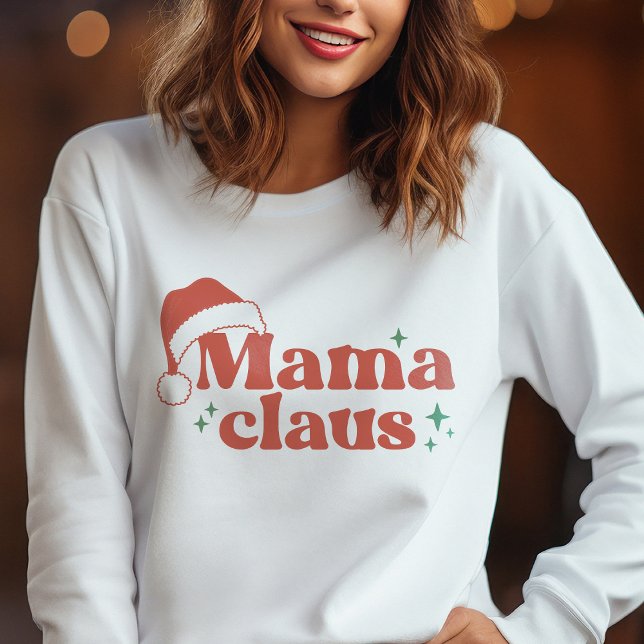 Sudadera La divertida familia de Mama Claus Sweatshirt (Subido por el creador)