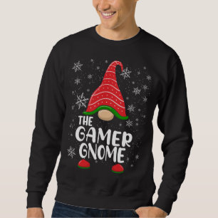 Sudadera La divertida familia de Navidades de juego Gnome