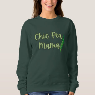 Sudadera La divertida Moda vegana Pea Mama's Sweatshirt