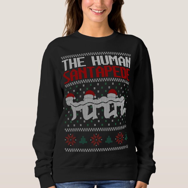 Sudadera La divertida parodia de los Navidades feos de Sant (Anverso)