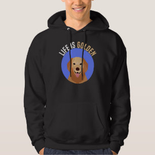Sudadera La divertida vida de Golden Retriever es un animal