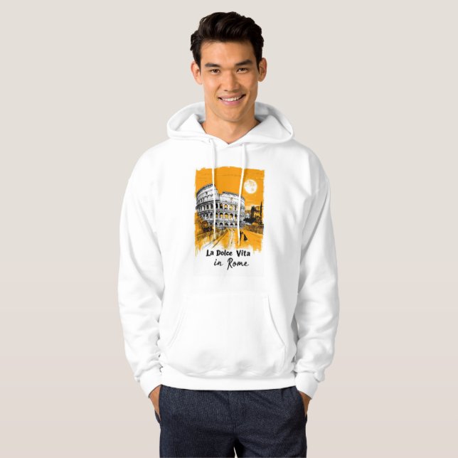 Sudadera La Dolce Vita - Arte de Cartel (Anverso completo)