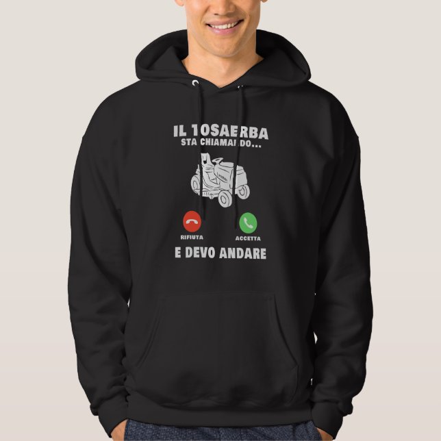 Sudadera La Ducha De Césped Llama A Gardener (Anverso)