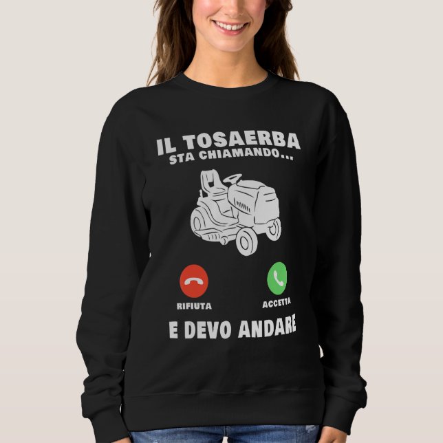 Sudadera La Ducha De Césped Llama A Gardener (Anverso)
