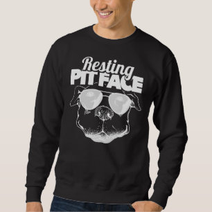 Sudadera La dueña de la raza Pitbull, el amante del perro g