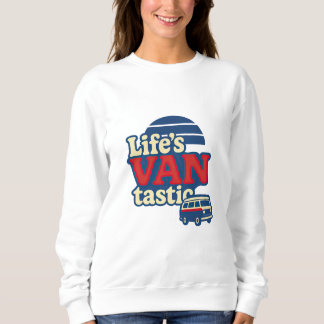 Sudadera La edición azul del VANtastic Red Cream de la vida