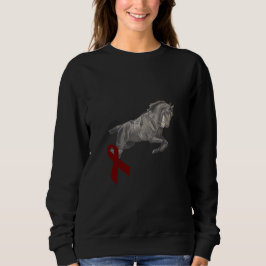 Sudadera La emperatriz Elisabeth de Austria sobre el caball