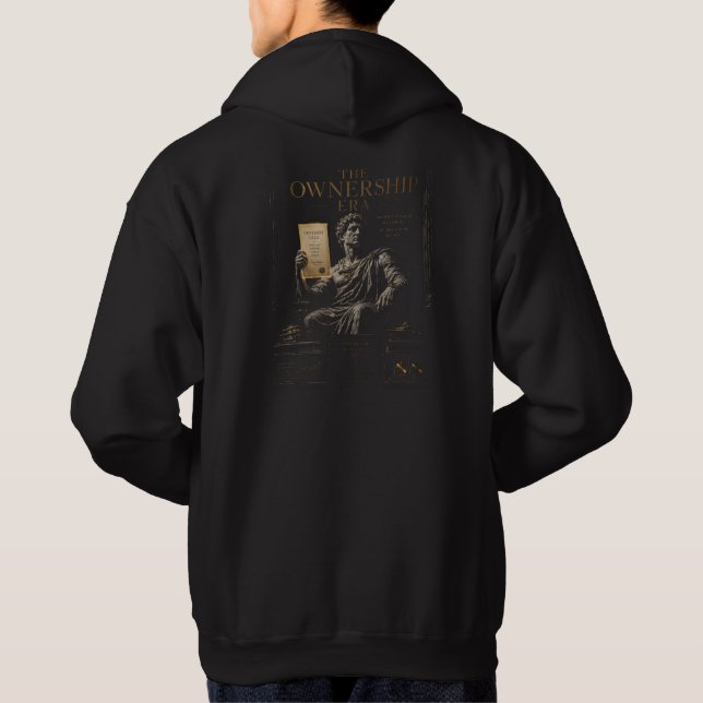 Sudadera La era de la propiedad (Reverso)