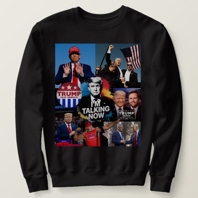 Sudadera La era Trump 2024 (Anverso del diseño)