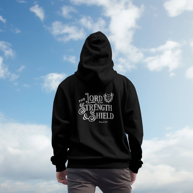 Sudadera La Escritura del Señor es Mi Fuerza (Subido por el creador)