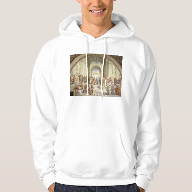 Sudadera La escuela de Raphael de Atenas (Anverso)