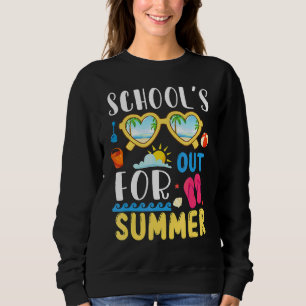 Sudadera La escuela está fuera para el estudiante de verano