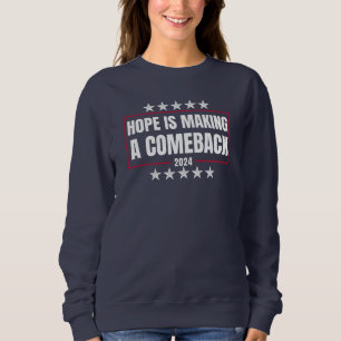 Sudadera La esperanza está regresando, Harris Walz 2024