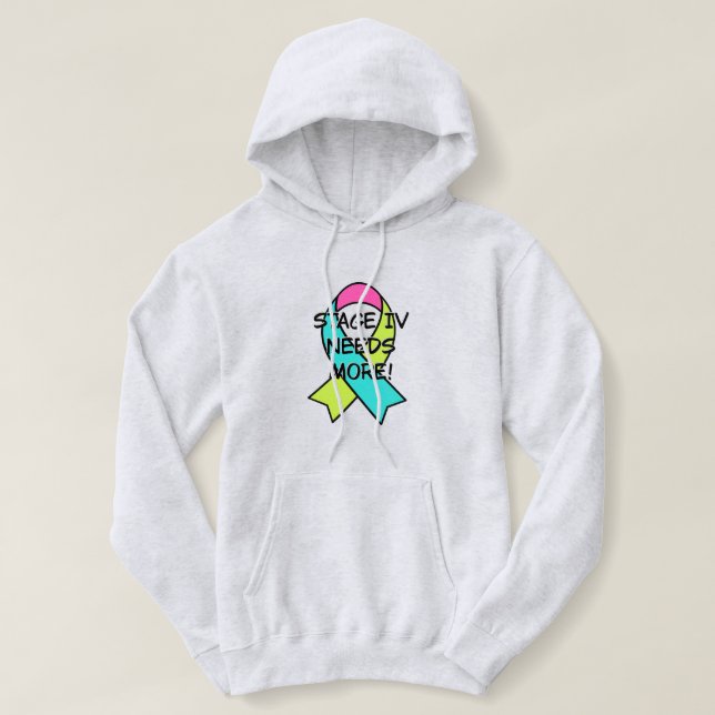 Sudadera La etapa 4 necesita más (Diseño del anverso)