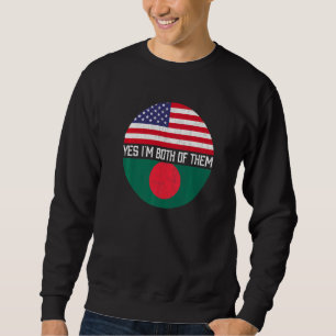 Sudadera La familia bangladesí media estadounidense de band