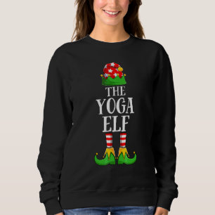 Sudadera La Familia De Elfo De Yoga Conjunto De Navidad Pij