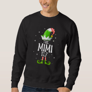 Sudadera La familia de elfos Mimi Grupo de Navidad coincide
