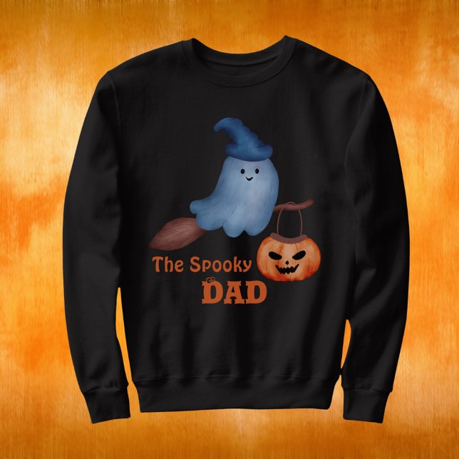 Sudadera La familia de Halloween de Papá fantasmagórico que (Subido por el creador)