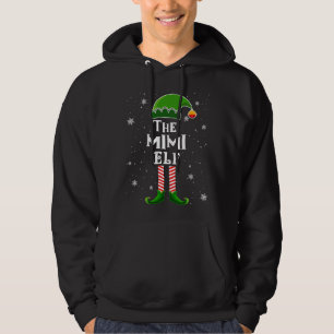 Sudadera La familia de Navidades graciosos de Mimi Elf coin