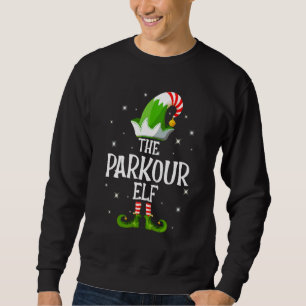 Sudadera La Familia Duende Parkour Grupo de Navidad Combina