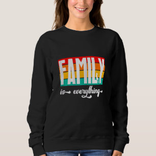 Sudadera La Familia Es Todo Para Los Jóvenes