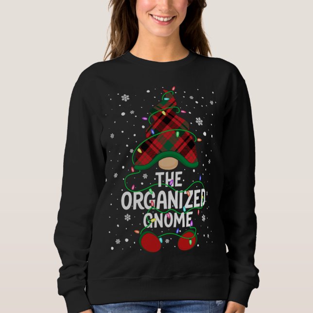 Sudadera La familia Gnome Organizada Grupo De Concordancia  (Anverso)