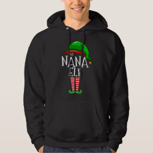 Sudadera La familia Nana Elf que compite con los Navidades 
