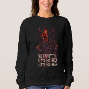 Sudadera La familia que mata junta Viking noruego No