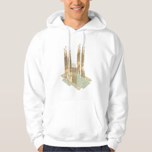 Sudadera La familia santa Antonio Gaudi. Barcelona España