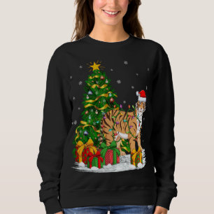 Sudadera La familia Tiger Lover Xmas coincide con el tigre