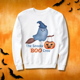 Sudadera La fantasmal familia de Boo Halloween coincidiendo
