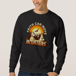 Sudadera La fe puede mover montañas religión cristiana