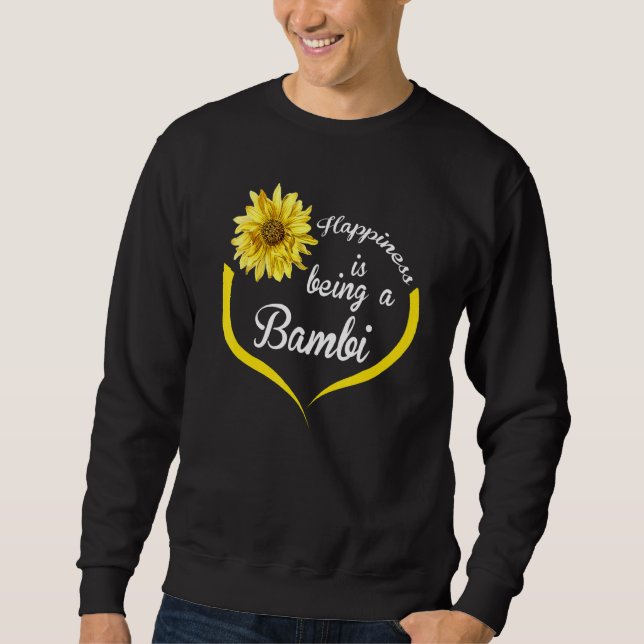 Sudadera La Felicidad De Bambi Está Siendo Bambi (Anverso)