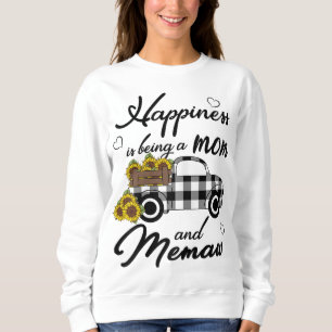 Sudadera La felicidad de la abuela del girasol es ser mamá 