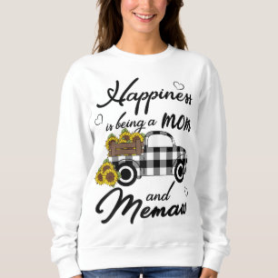 Sudadera La felicidad de la abuela del girasol es ser mamá