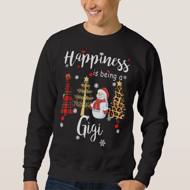 Sudadera La Felicidad De Las Mujeres Es Ser Un Árbol De Nav (Anverso)