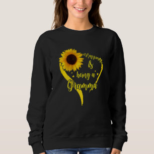 Sudadera La Felicidad De Las Mujeres Es Ser Un Girasol Gram
