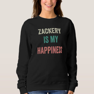 Sudadera La felicidad de Zackery es mía