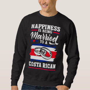 Sudadera La Felicidad En Costa Rica Está Siendo Casada Con