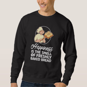 Sudadera La Felicidad Es El Olor Del Pan Fresco