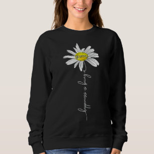 Sudadera La felicidad es ser el día 1 de la madre de la mar