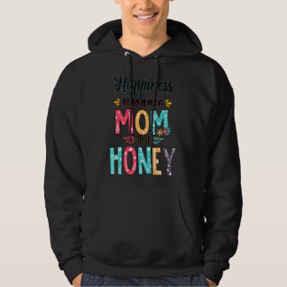 Sudadera La felicidad es ser madre y madre de miel